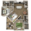 The Newton B2 Floorplan in Charlotte, NC The Newton B2 Floorplan in Charlotte, NC